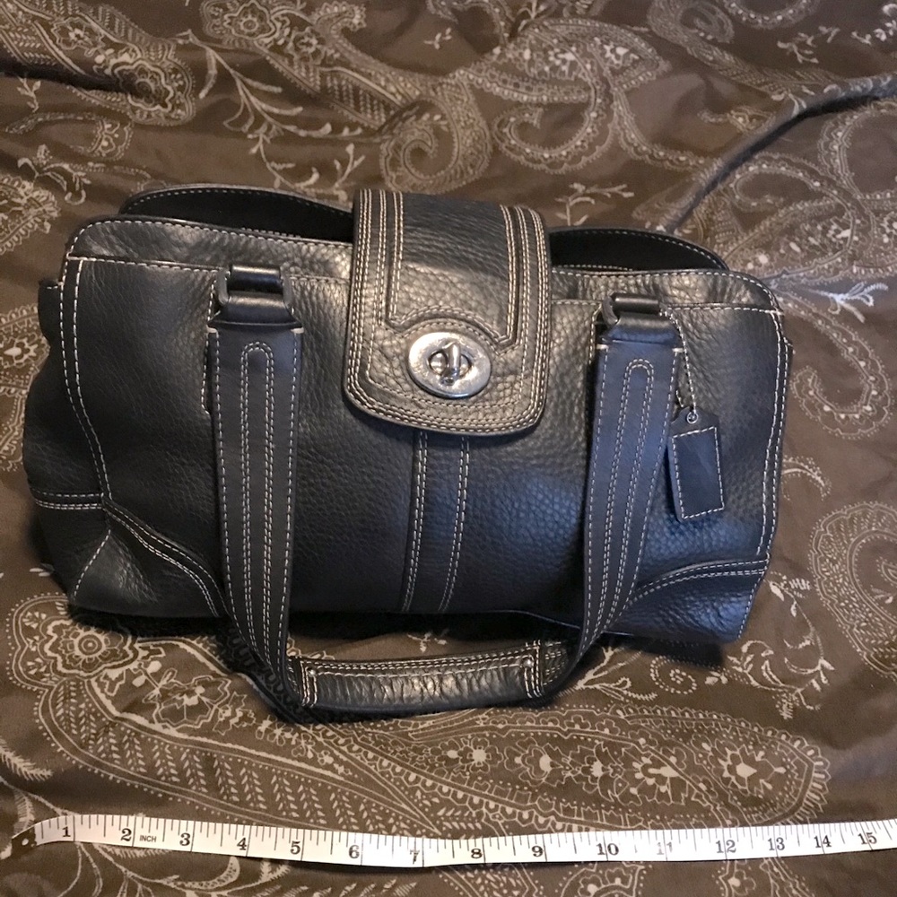 Coach black purse